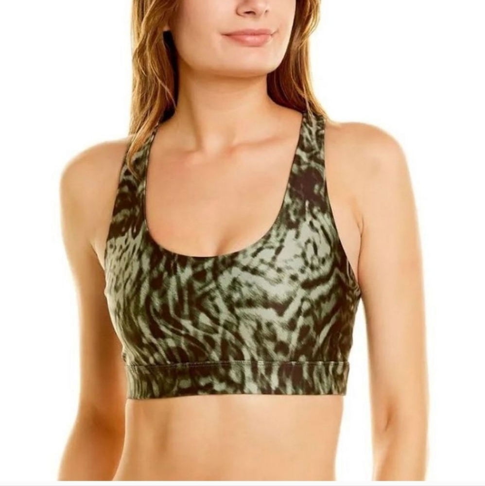 Good American Wild Night Sports Bra w/ Strappy Back Size XS
